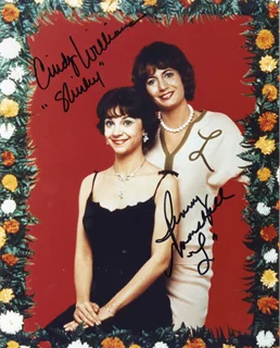 Laverne & Shirley autograph