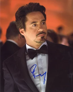 Robert Downey Jr. autograph