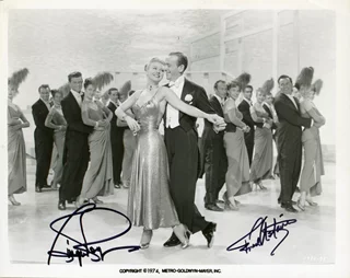 Astaire & Rogers autograph
