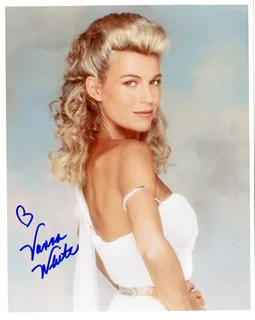 Vanna White autograph
