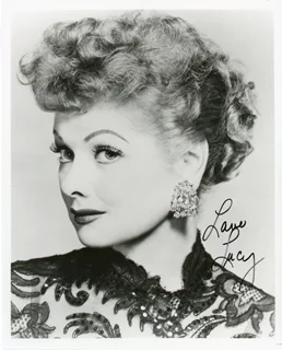 Lucille Ball autograph