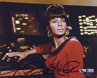 Nichelle Nichols autograph