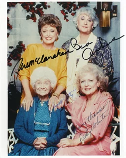The Golden Girls autograph