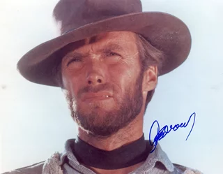 Clint Eastwood autograph