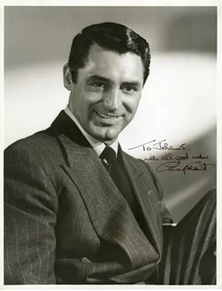 Cary Grant autograph