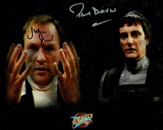 Blakes 7 autograph