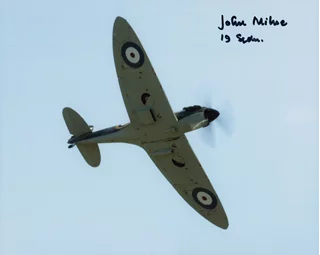 John Milne autograph