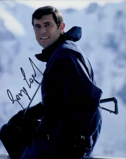 George Lazenby autograph