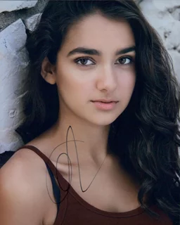 Geraldine Viswanathan autograph