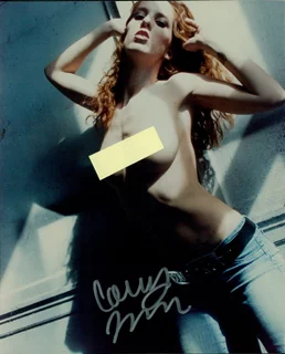 Courtney James autograph