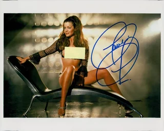 Claudia Christian autograph