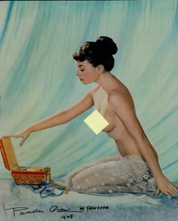 Pamela Green autograph