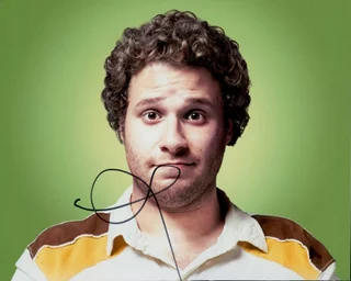 Seth Rogen autograph