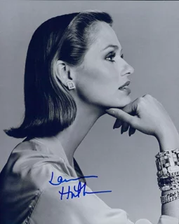 Lauren Hutton autograph