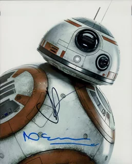 BB-8 autograph