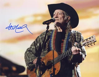 Willie Nelson autograph