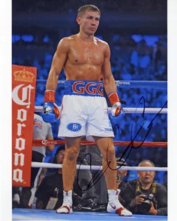 Gennady Golovkin autograph