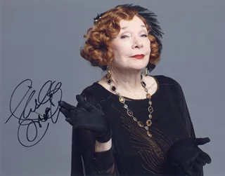 Shirley MacLaine autograph
