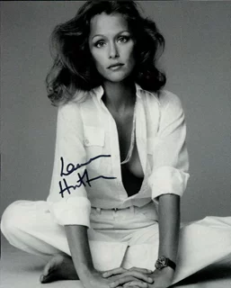 Lauren Hutton autograph