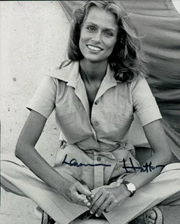 Lauren Hutton autograph