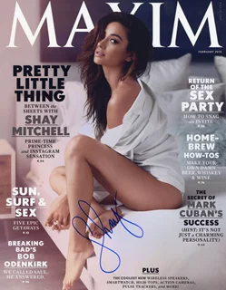 Shay Mitchell autograph