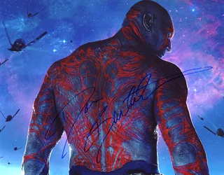 Dave Bautista autograph
