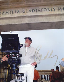 Ridley Scott autograph