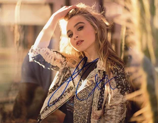 Sabrina Carpenter autograph