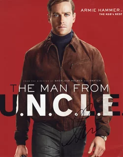 Armie Hammer autograph