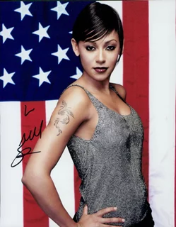 Melanie Brown autograph