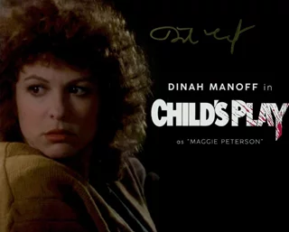 Dinah Manoff autograph