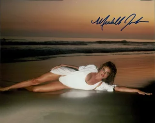 Michelle Johnson autograph