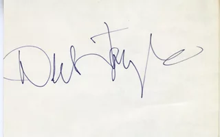 Dub Taylor autograph