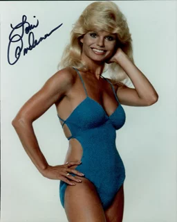 Loni Anderson autograph