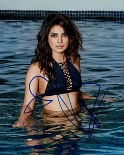 Priyanka Chopra autograph