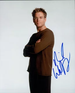 Michael Weatherly autograph