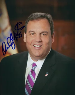 Chris Christie autograph