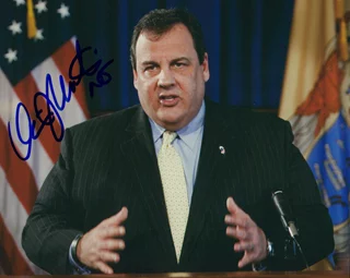 Chris Christie autograph