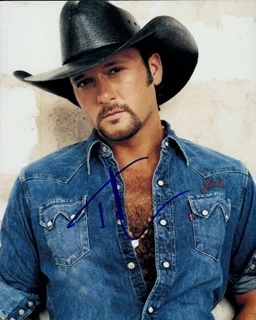 Tim McGraw autograph