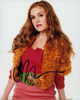 Isla Fisher autograph