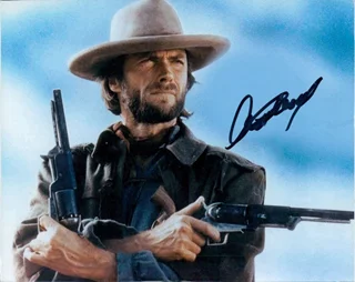Clint Eastwood autograph