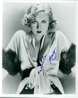Anita Page autograph