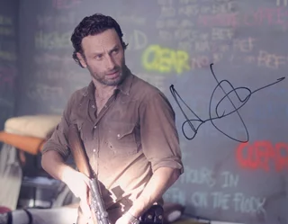 Andrew Lincoln autograph