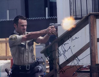 Andrew Lincoln autograph