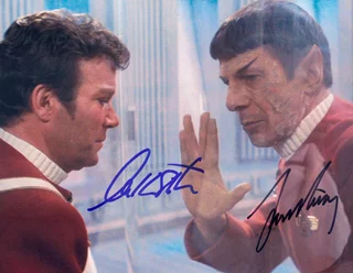 Star Trek autograph