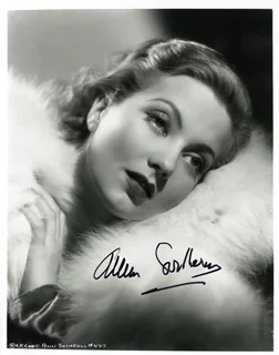 Ann Sothern autograph