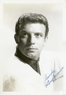 Anthony Franciosa autograph