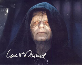 Ian McDiarmid autograph