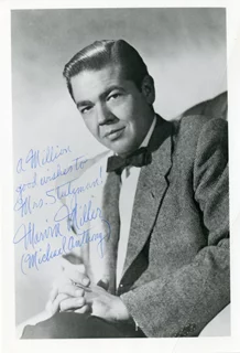 Marvin Miller autograph