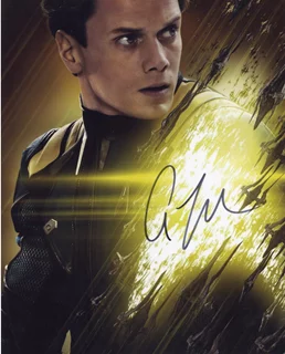 Anton Yelchin autograph
